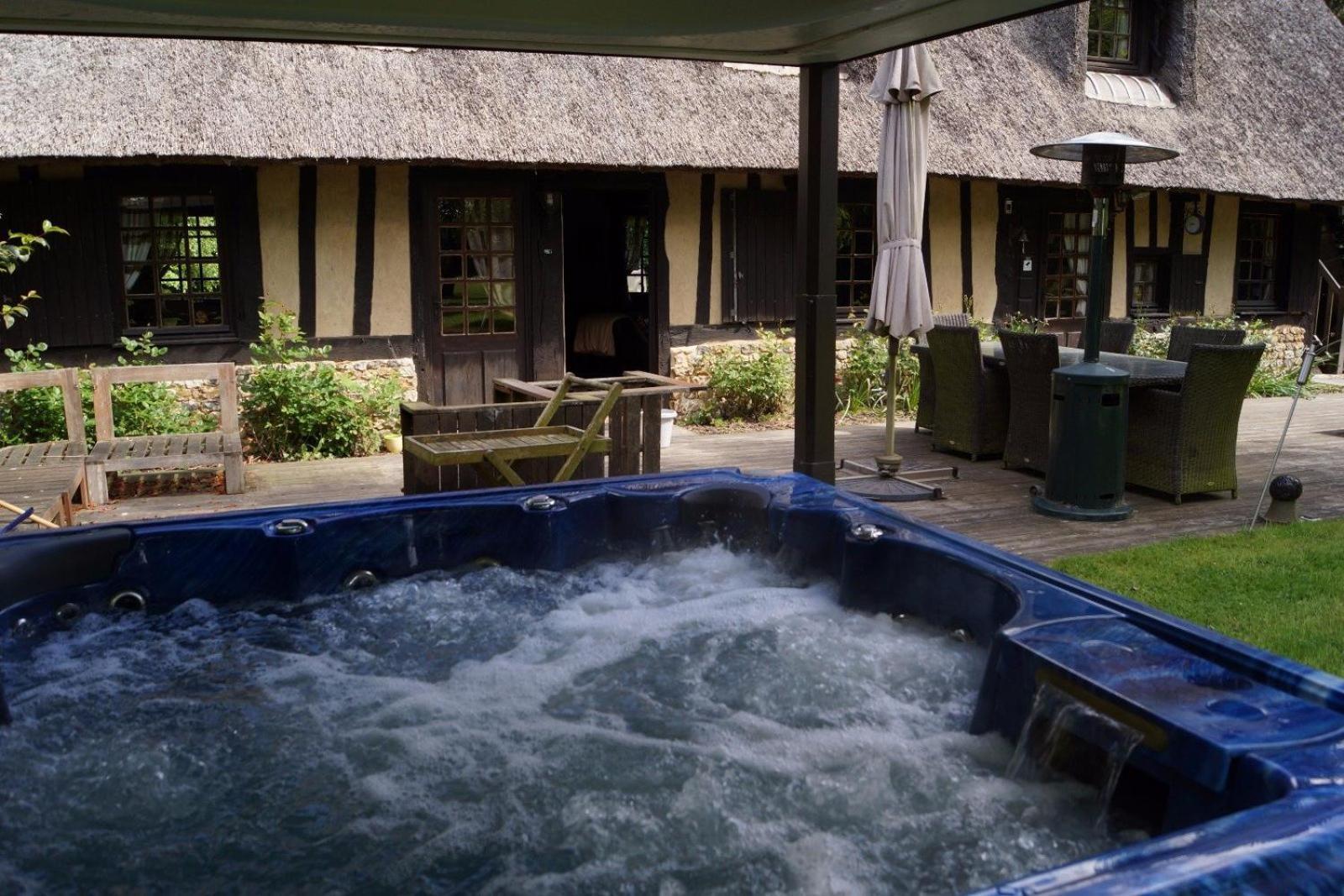 Chaumiere Familiale Weekend & Vacances Paisible Saint-Philbert-sur-Risle Exterior foto